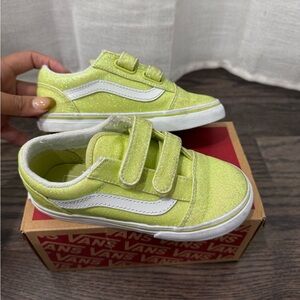 Toddler Lime Green Vans
